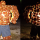 Illustration for article titled The Thing from The Fantastic Four made out of pumpkins is sort of genius